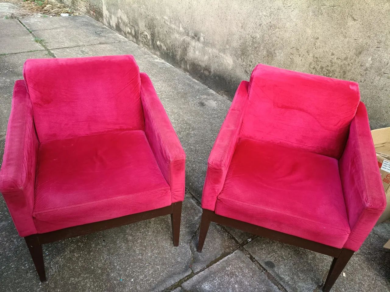 Vende 2 poltronas de veludo  - Foto 2