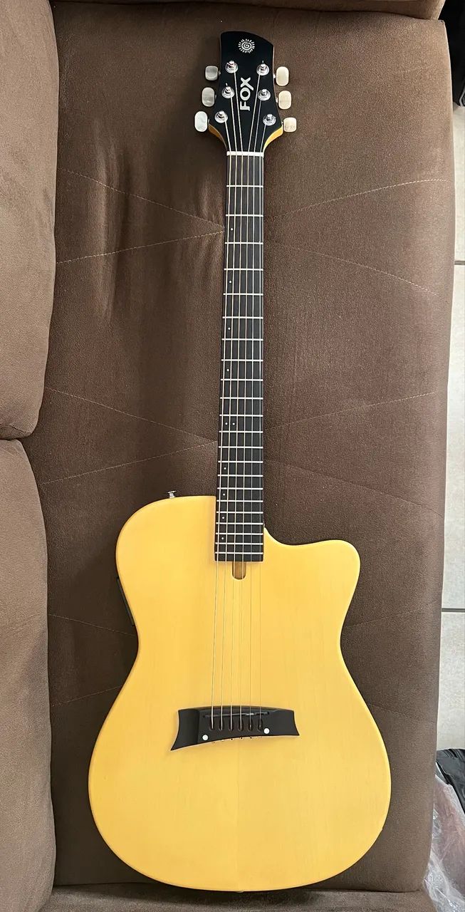 Vendo violão Fox cordas de aço fishman system1