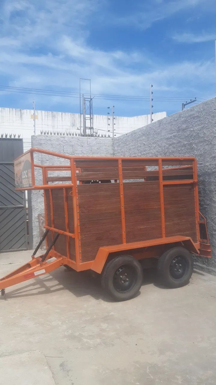 Aluguel de reboque para dois animais