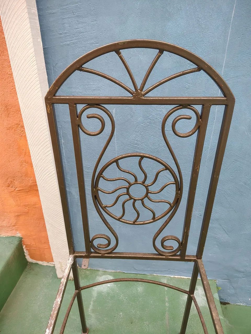 Cadeira de ferro de estilo marroquino, - Foto 3