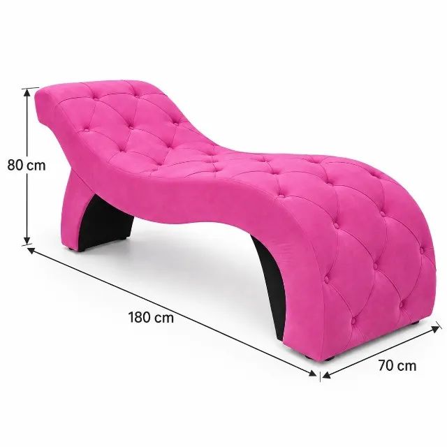 Maca Estética Curva Capitonê Suede + 2 Almofadas de Brinde - Foto 4