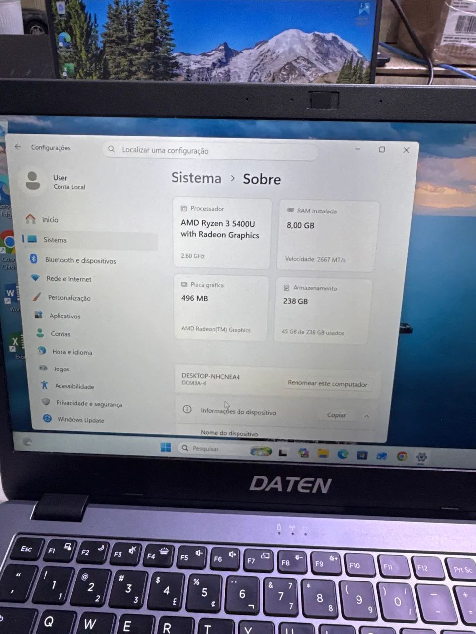 Notebook Rayzen 3  5400 - Foto 2