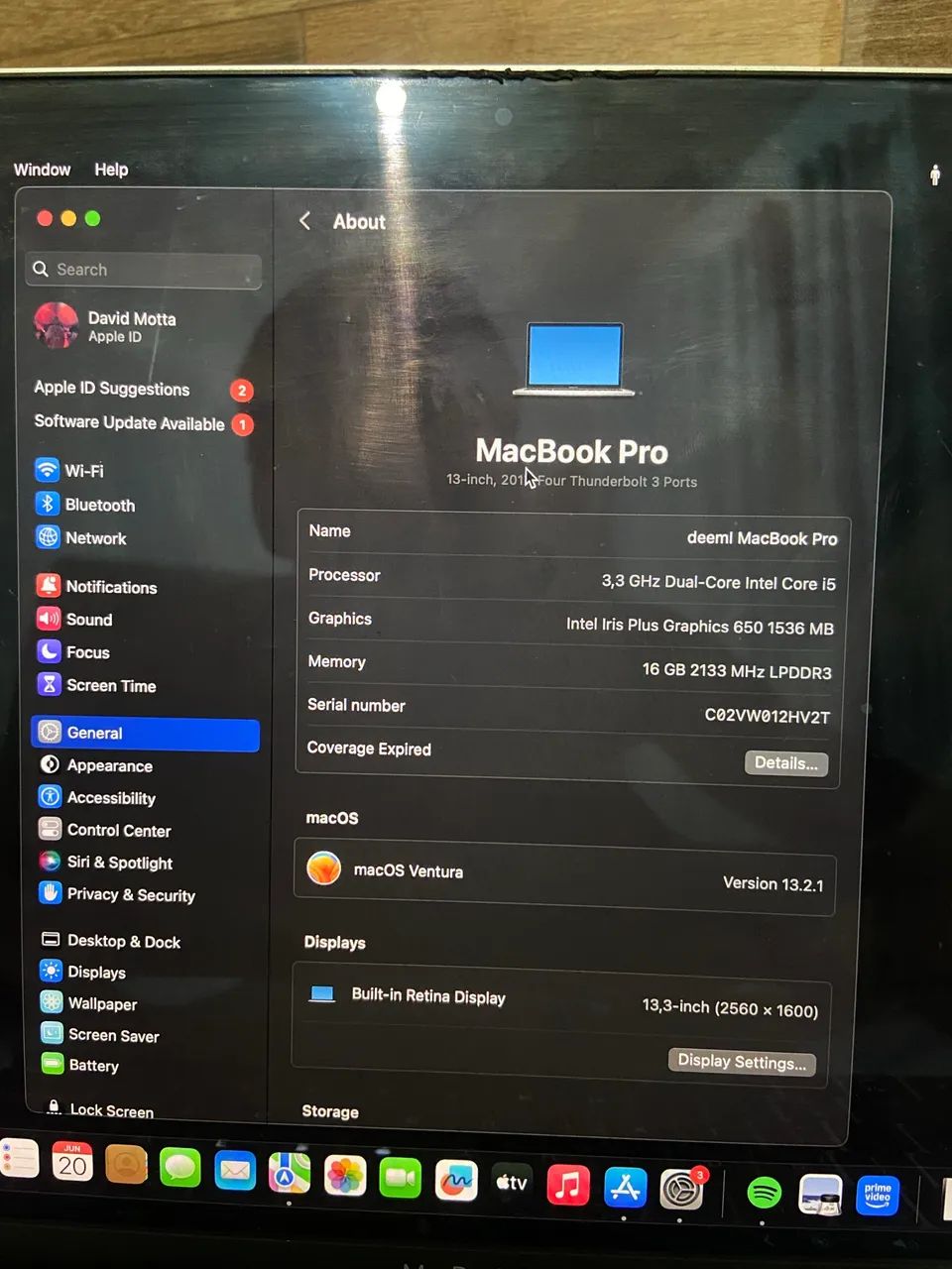 Macbook 16gb 256gb mem - Foto 3