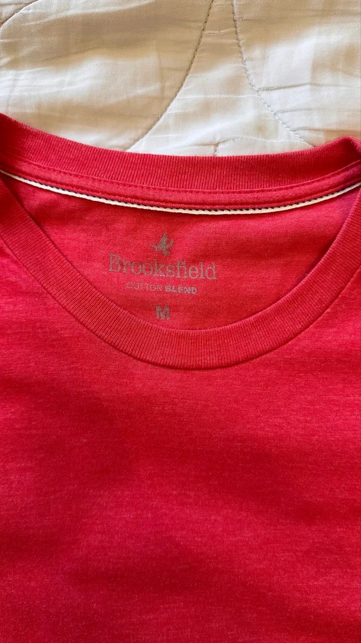 Camisa vermelha Brooksfield  - Foto 2