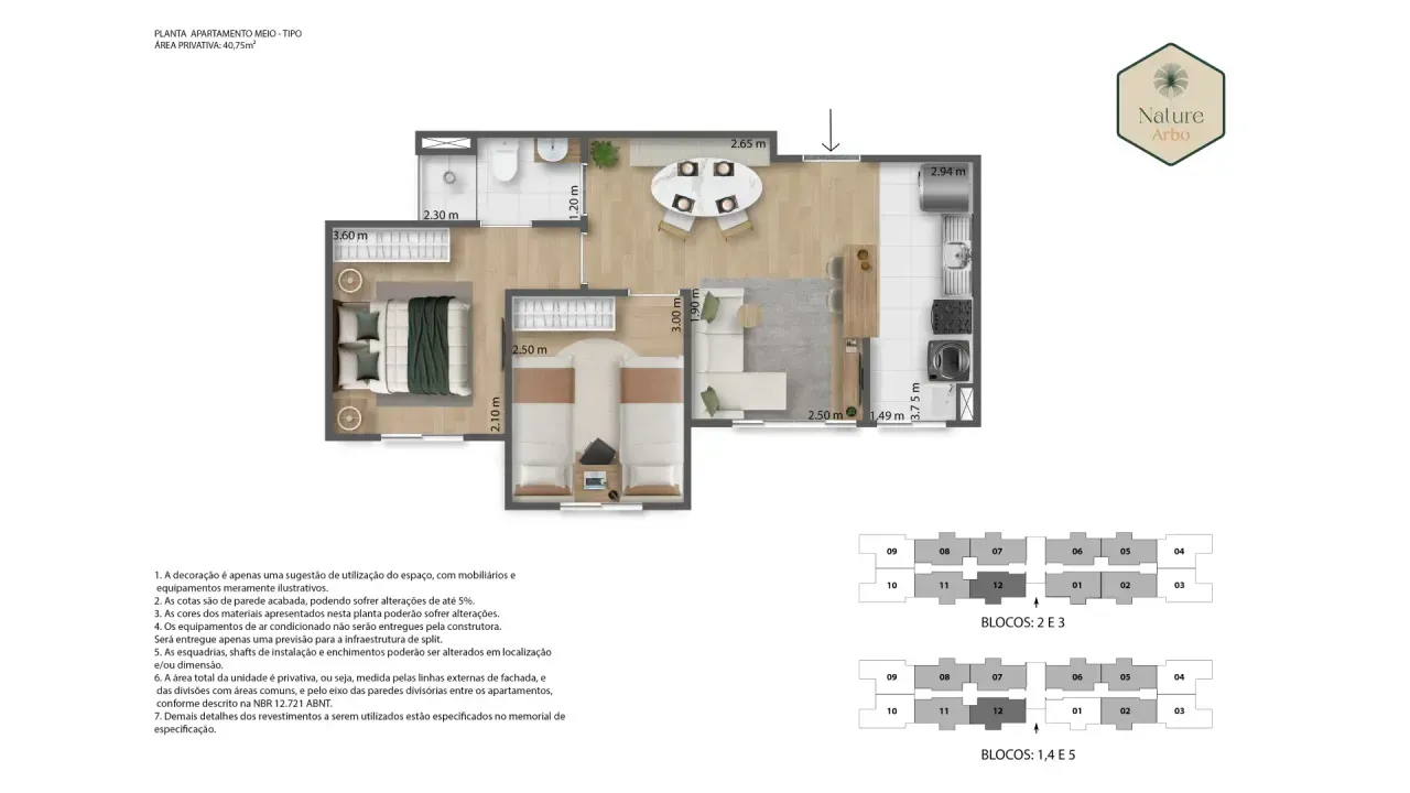 PLANTA 40m²