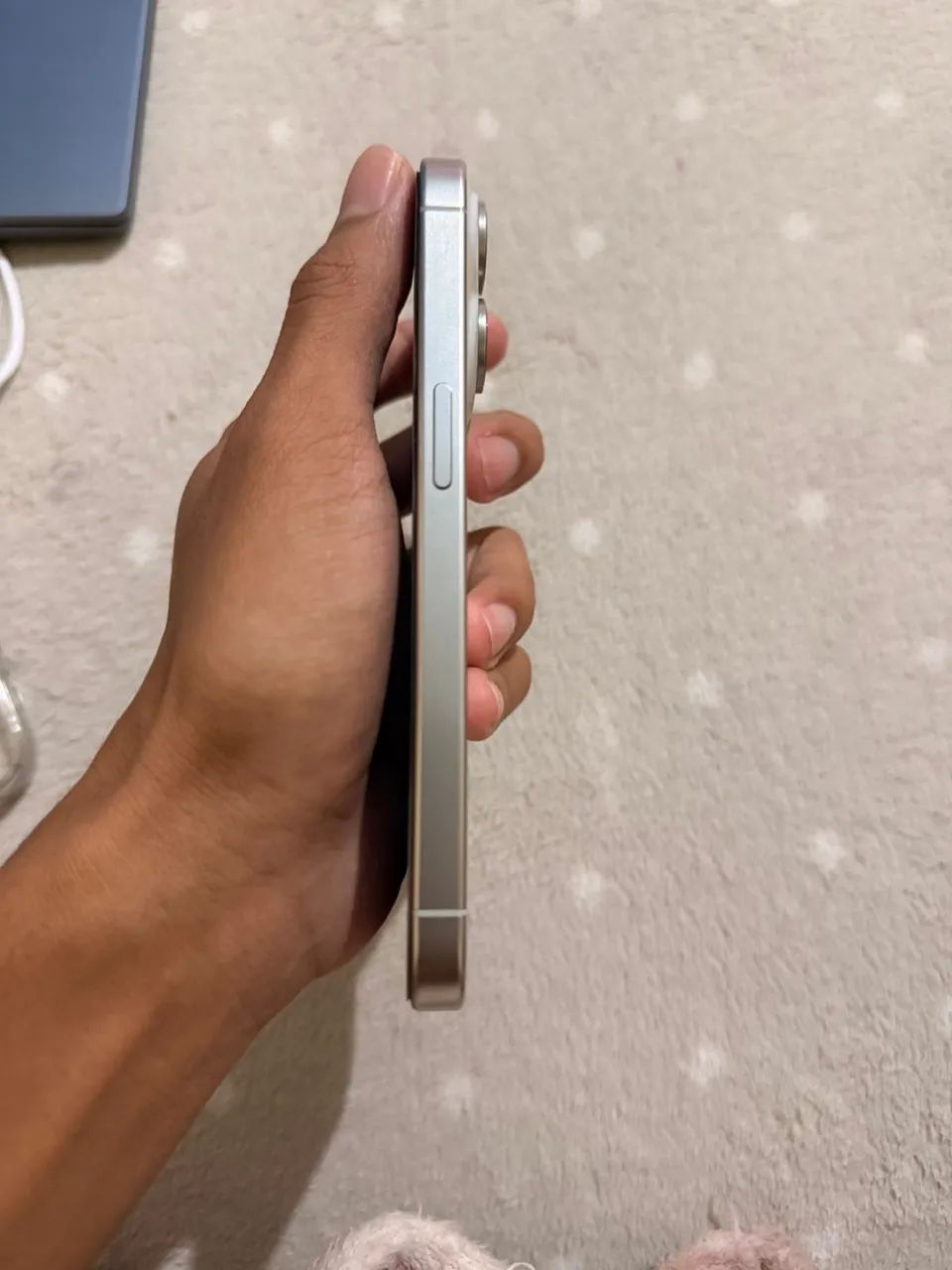 iPhone 15 Pro 128GB Branco ? Sem Marcas de Uso | Bateria 81% - Foto 3