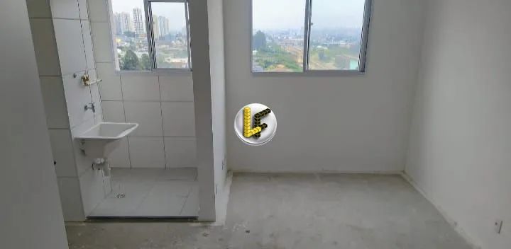 Apartamento à venda com 37 m², 2 quartos, Jardim, Santo André.