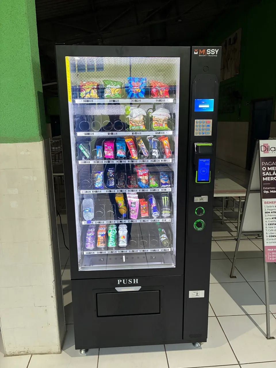 DUAS VENDING MACHINE - DINHEIRO CERTO - Foto 5