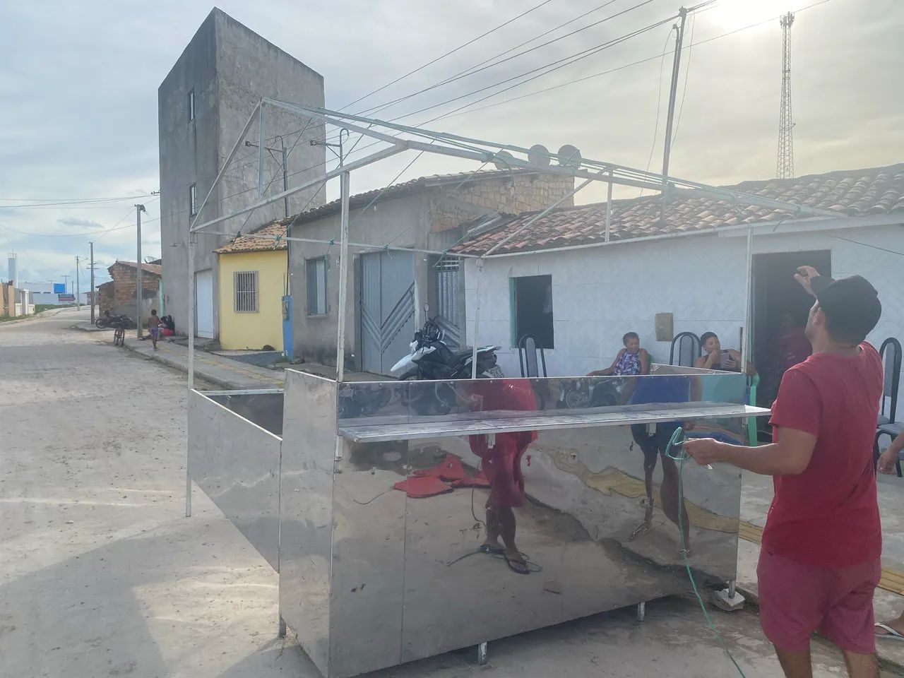 Vendo essa barraca toda no inox toda desmontável  - Foto 3