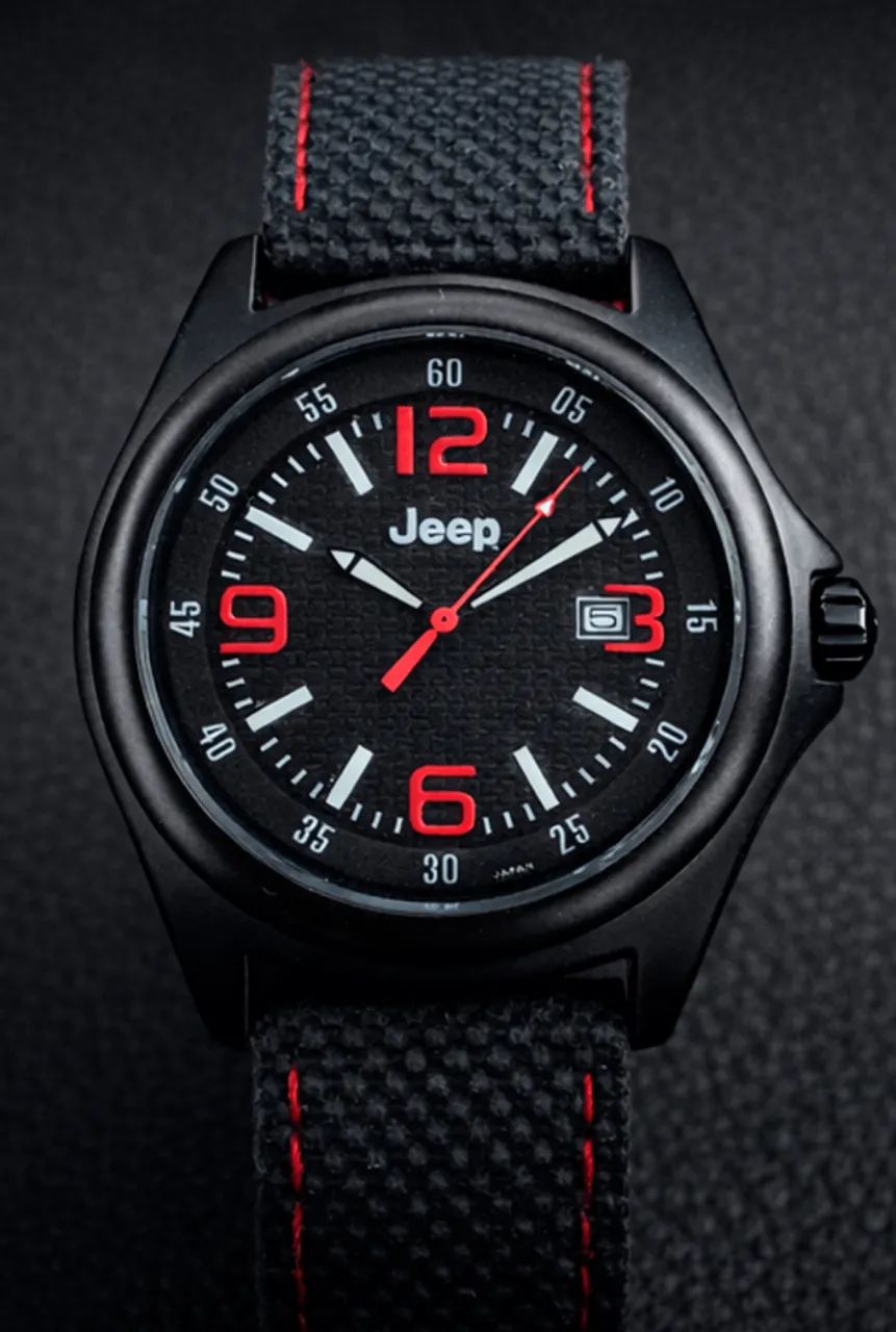 Relogio Jeep Compass preto