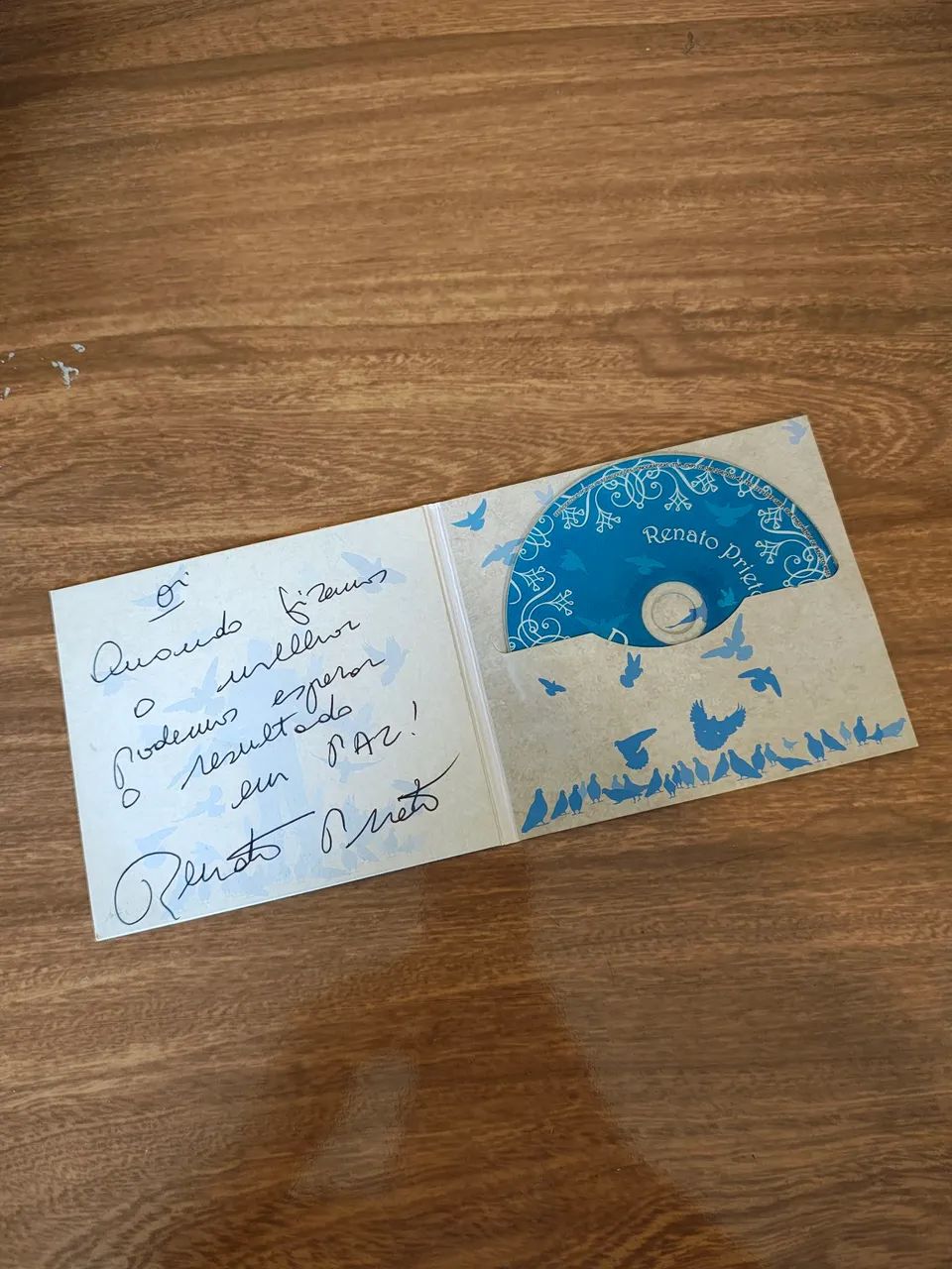 cd renato prieto duetos preces v autografado - Foto 2