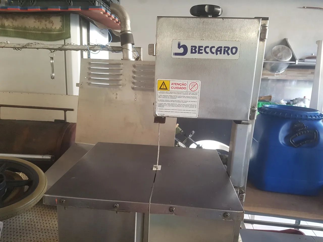 Serra fita Inox de mesa 