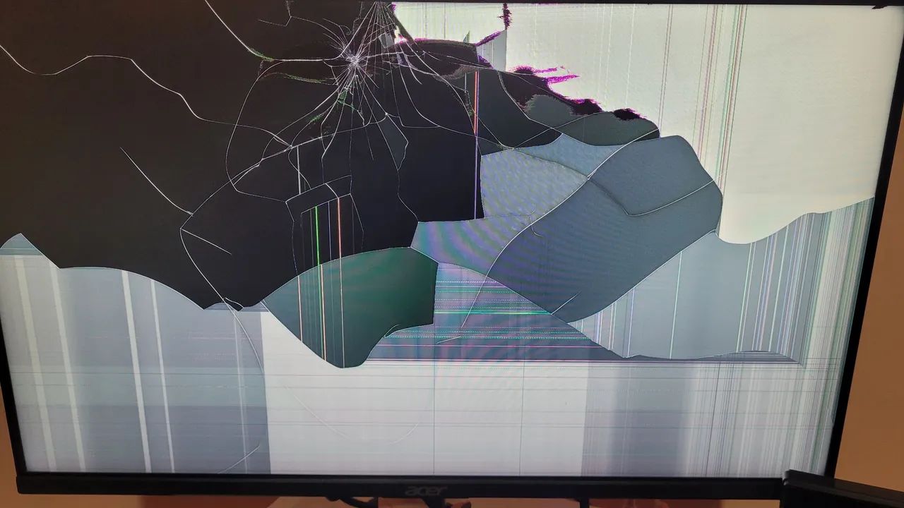 Monitor Acer mk241y DISPLAY QUEBRADO - Foto 3