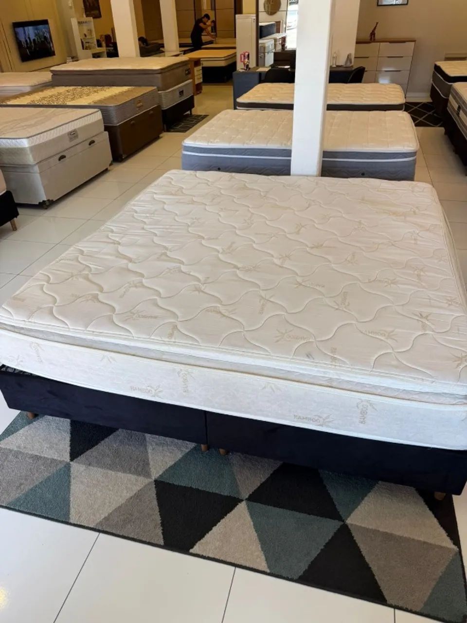 Cama KING CASTOR SEMINOVA - Entrego!  - Foto 2
