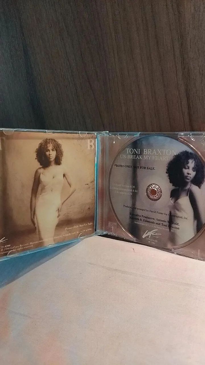 CD Single Toni Braxton Un Break My Heart importado  - Foto 2