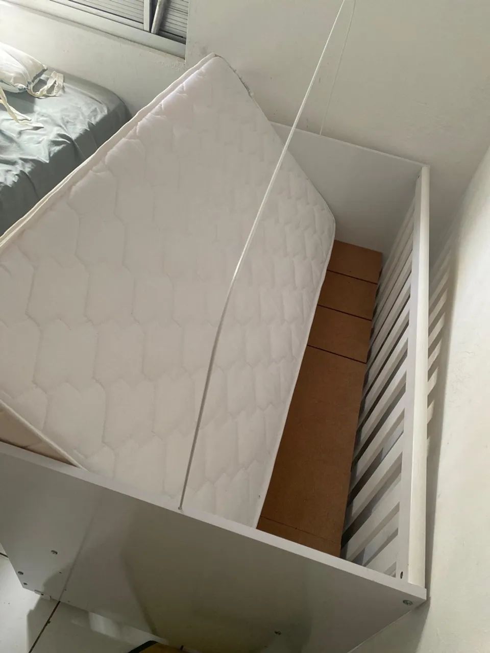 berço + colchão e o berço vira cama  - Foto 2