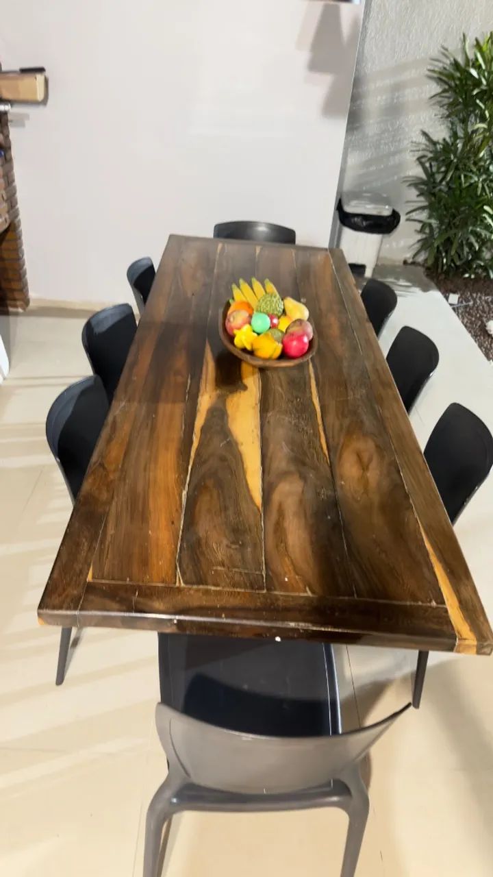 Mesa com 8 cadeiras - Foto 3