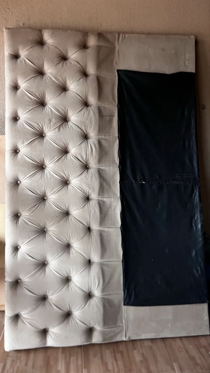 Vendo cabeceira + baú para cama de casal  - Foto 2
