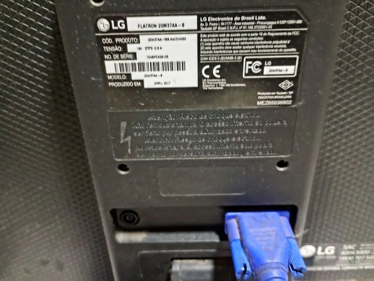 Monitor VGA LG Flatron 19,5 polegadas  - Foto 3