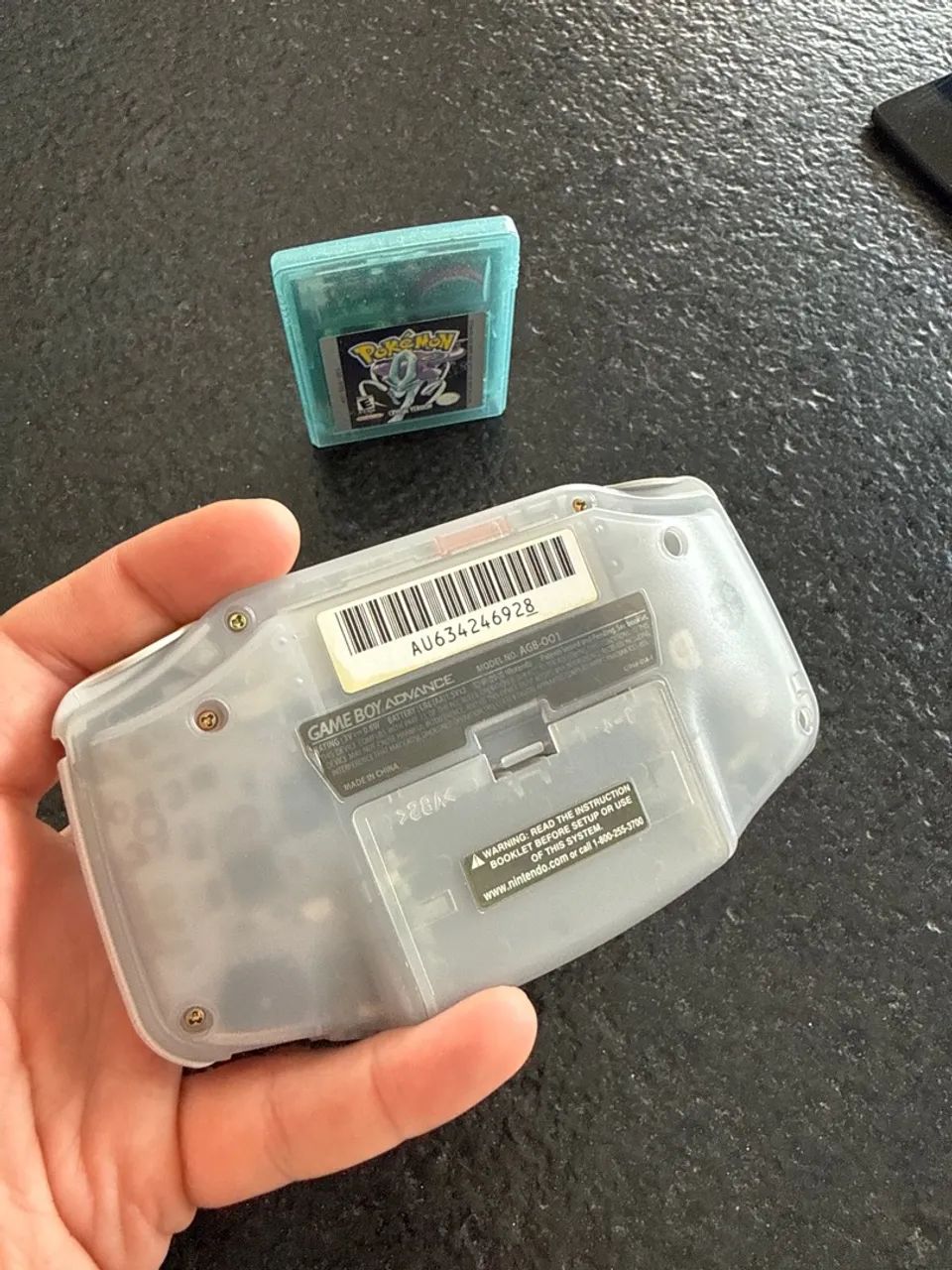Gameboy Advance Pokémon Crystal Bundle  - Foto 3