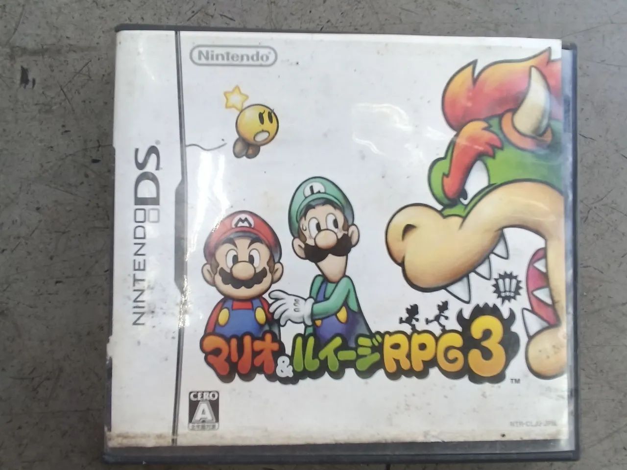 Jogo Mario e Luigi 3 RPG Nintendo DS