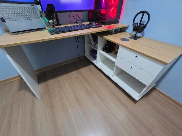 Escrivaninha em L - Foto 3