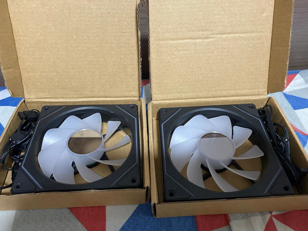 Ventuinhas reverse p/ gabinete ARGB + Infinity mirror 