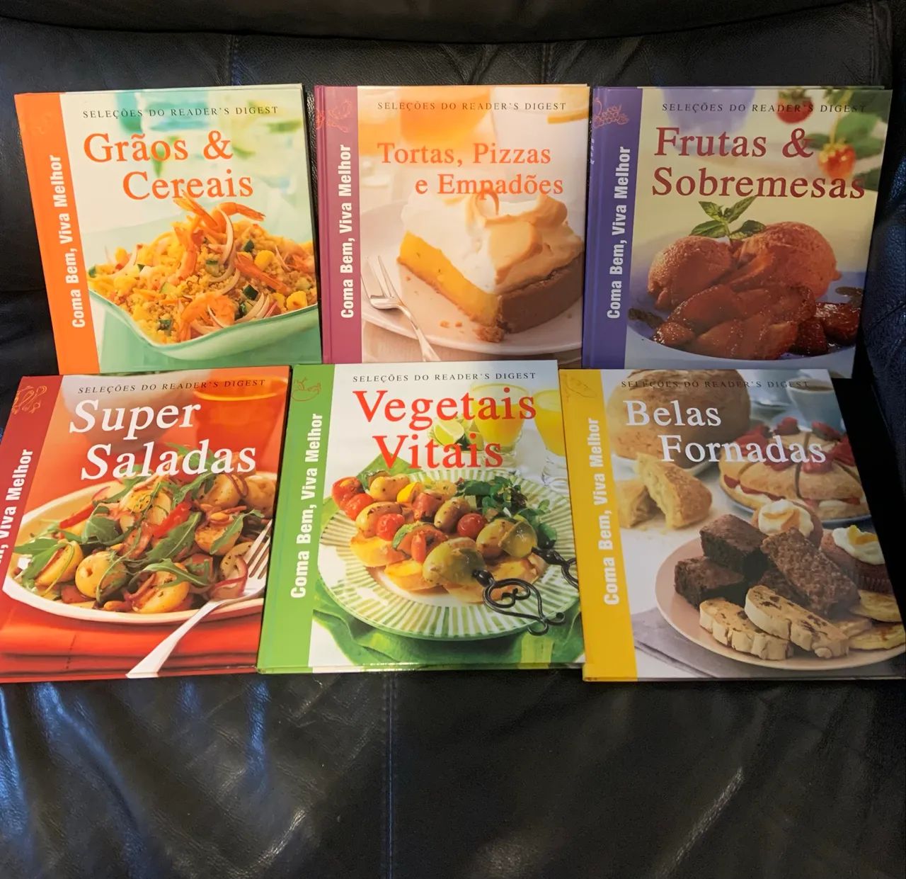 Coleção 6 livros culinária capa dura receitas práticas  - Foto 4