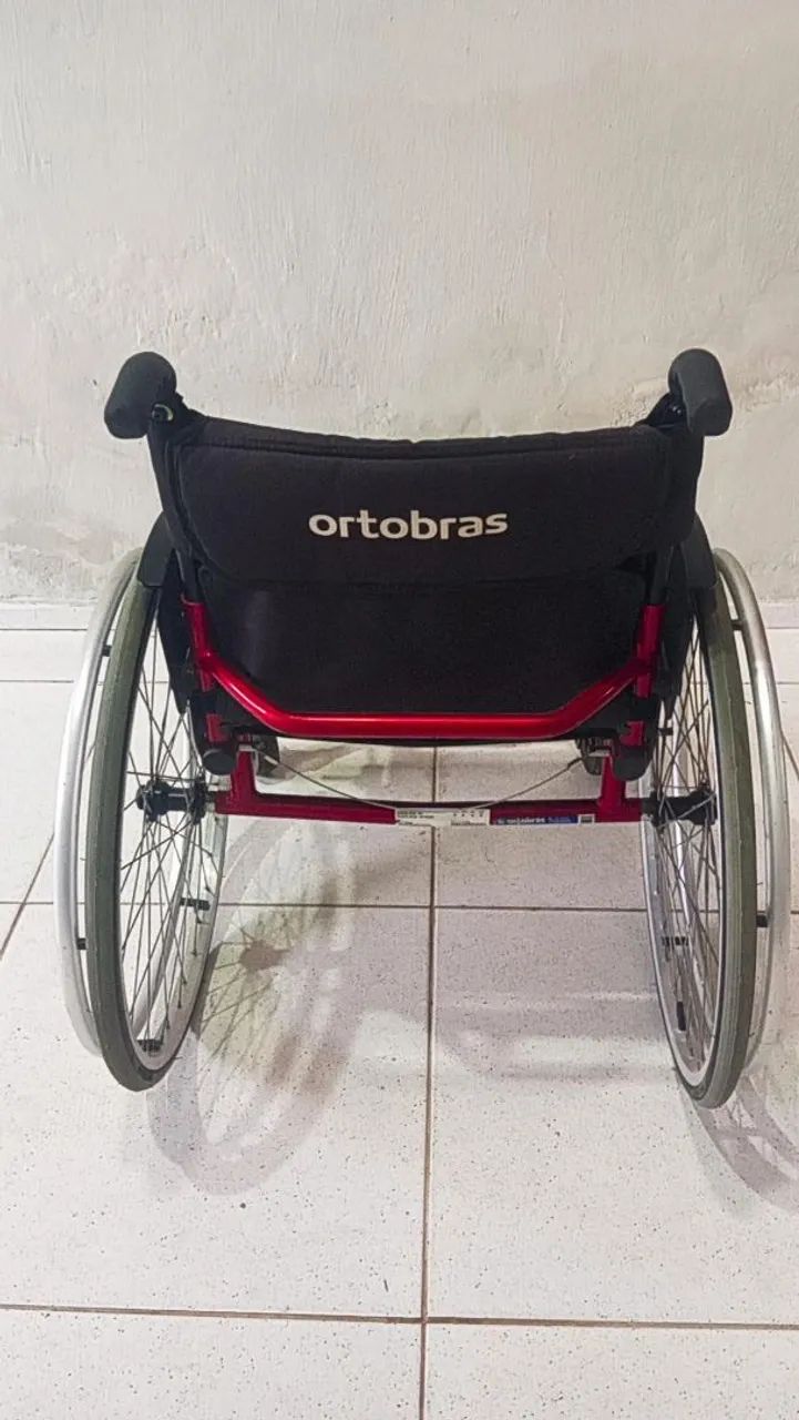 Cadeira de rodas ortobras - Foto 4