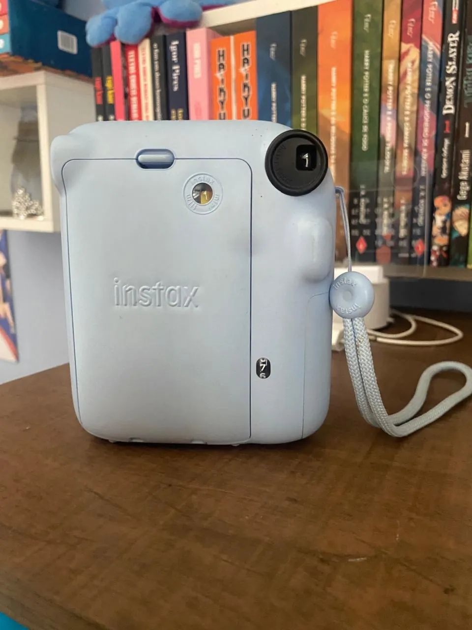 CÂMERA INSTAX MINI 12 FUJIFILM AZUL CANDY - Foto 2
