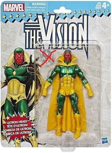 Visão Marvel legends retrô  - Foto 2