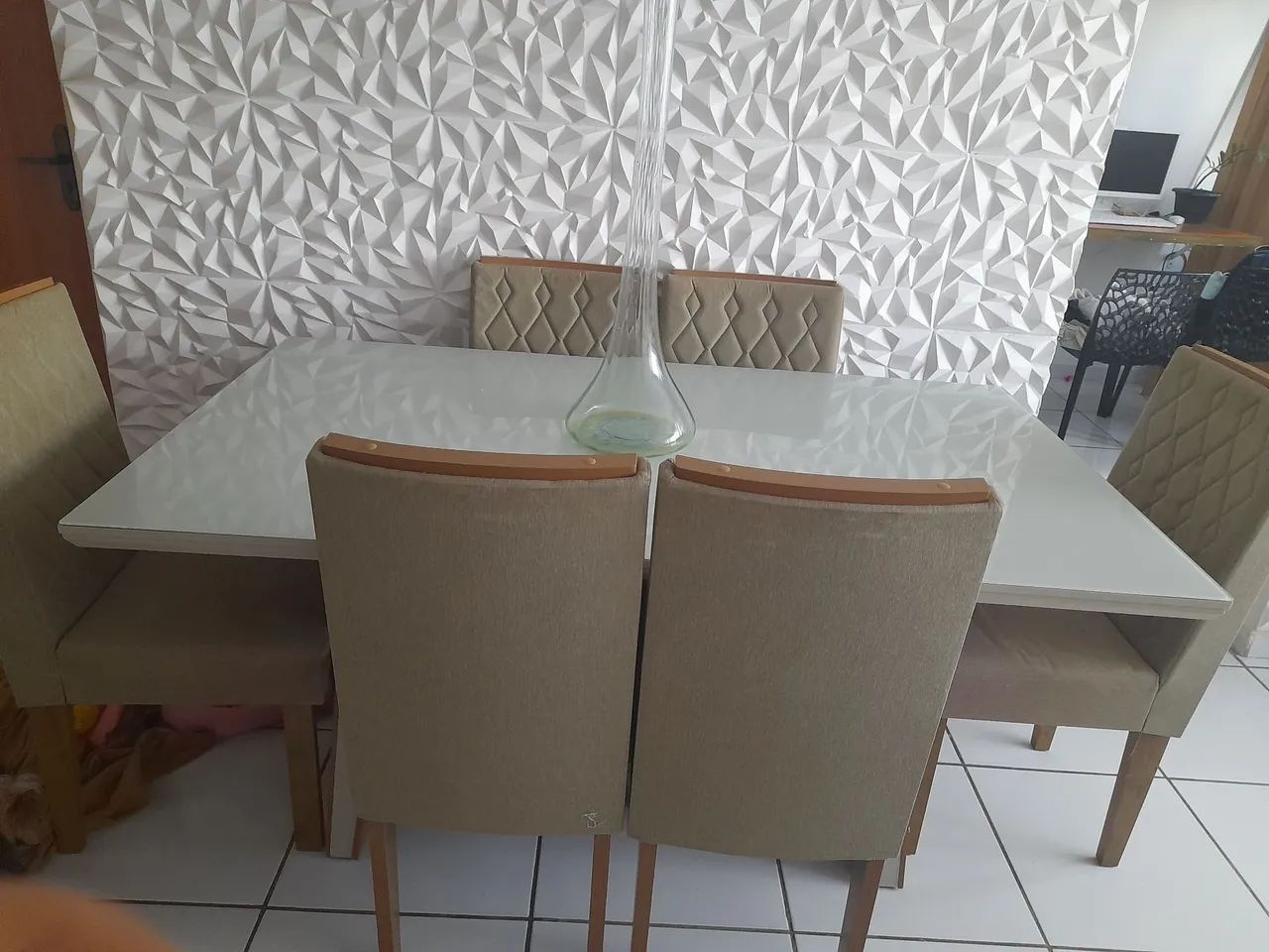 Conjunto Mesa de Jantar 6 cadeiras - Foto 4