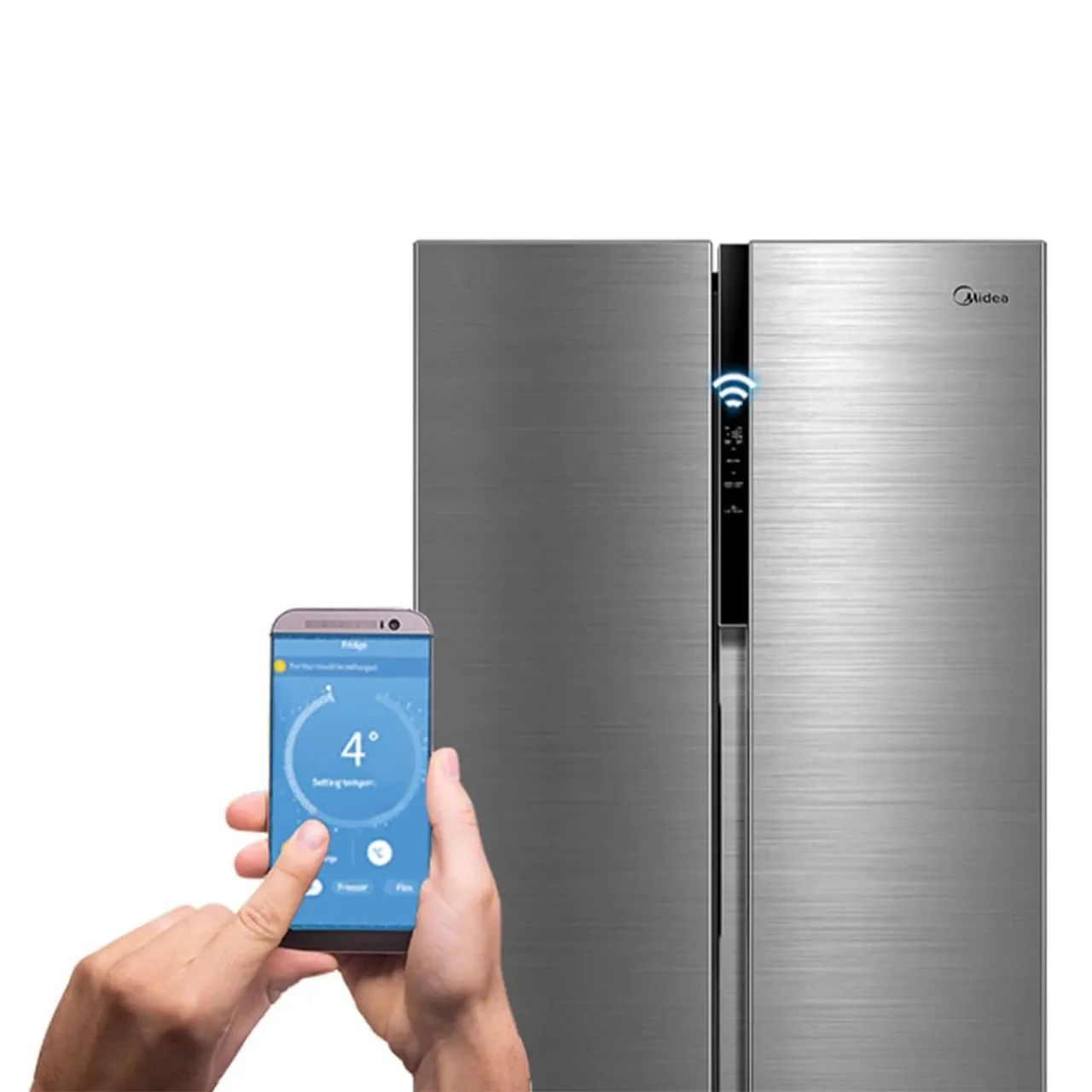 Geladeira SIDE BY SIDE MIDEA  - Foto 2