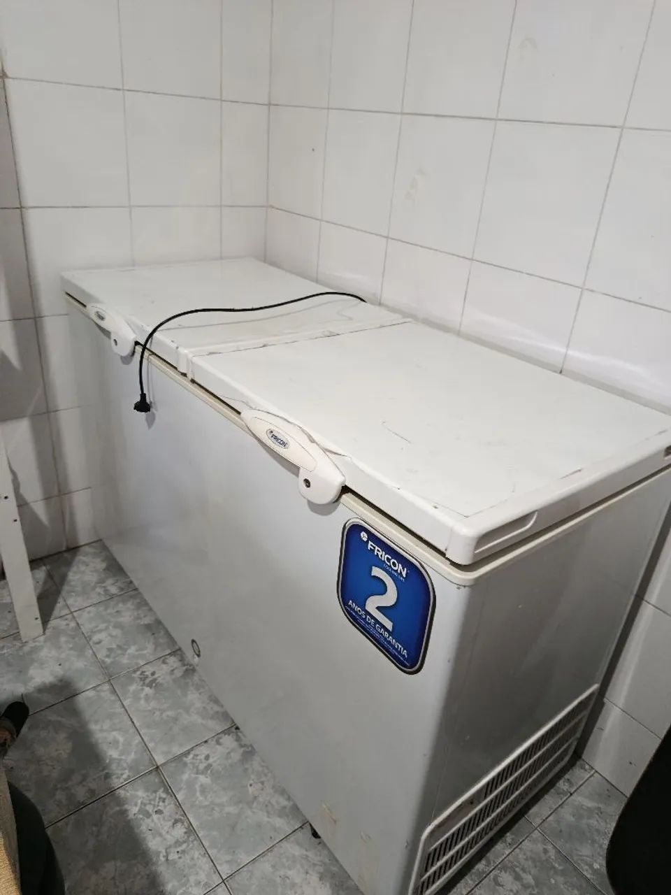 Freezer duas portas horizontal 