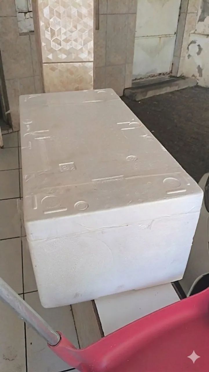 Caixas isopor 