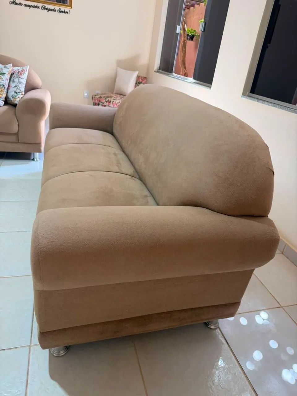 Sofá semi novo top - Foto 5