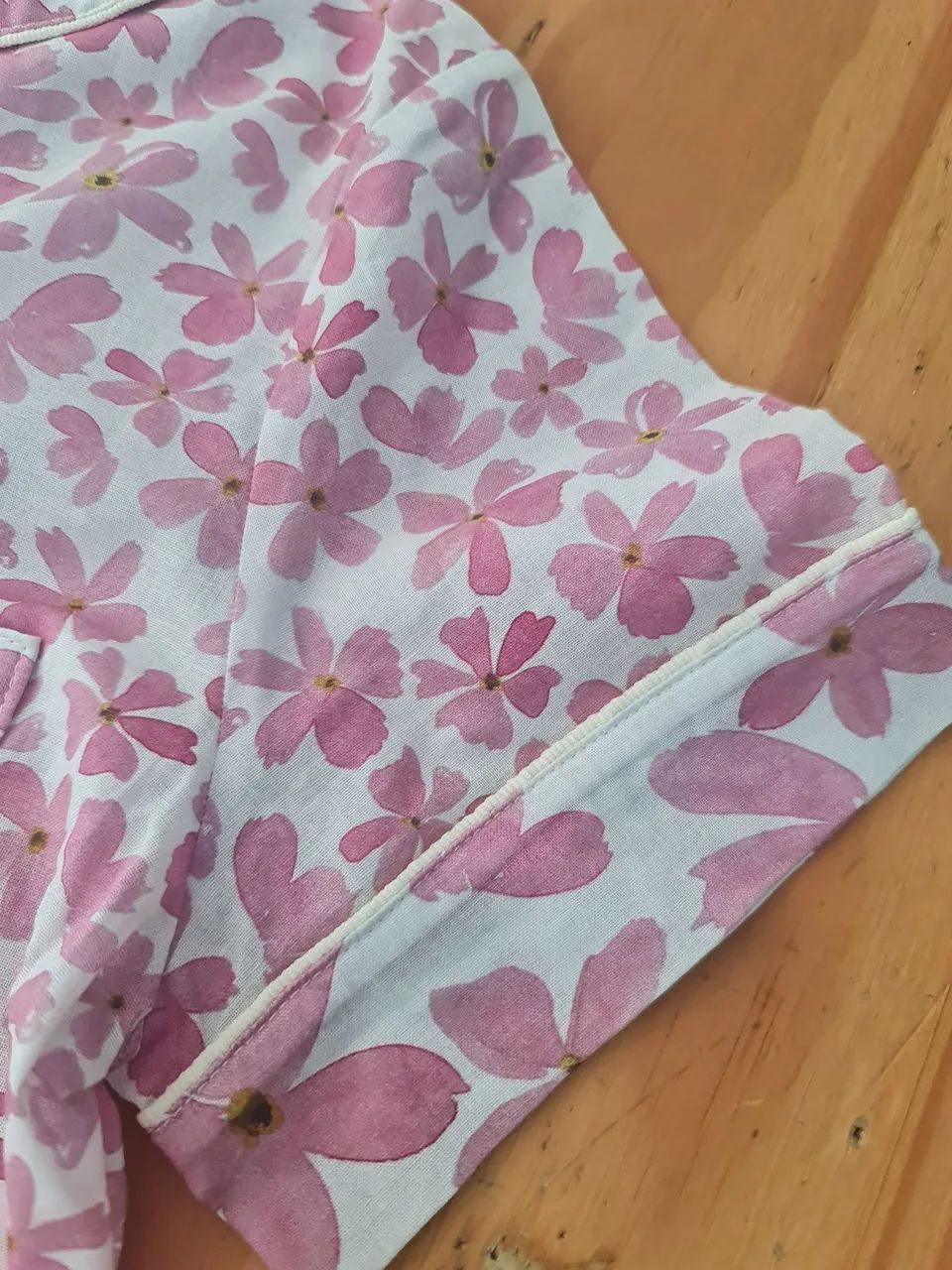 pijama curto floral rosa another room 38/40 - Foto 3