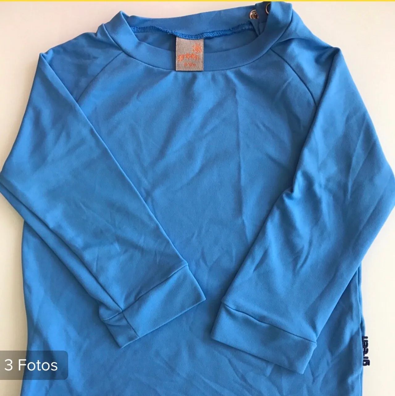 Kit sunga + camisa UV bebê - Foto 5