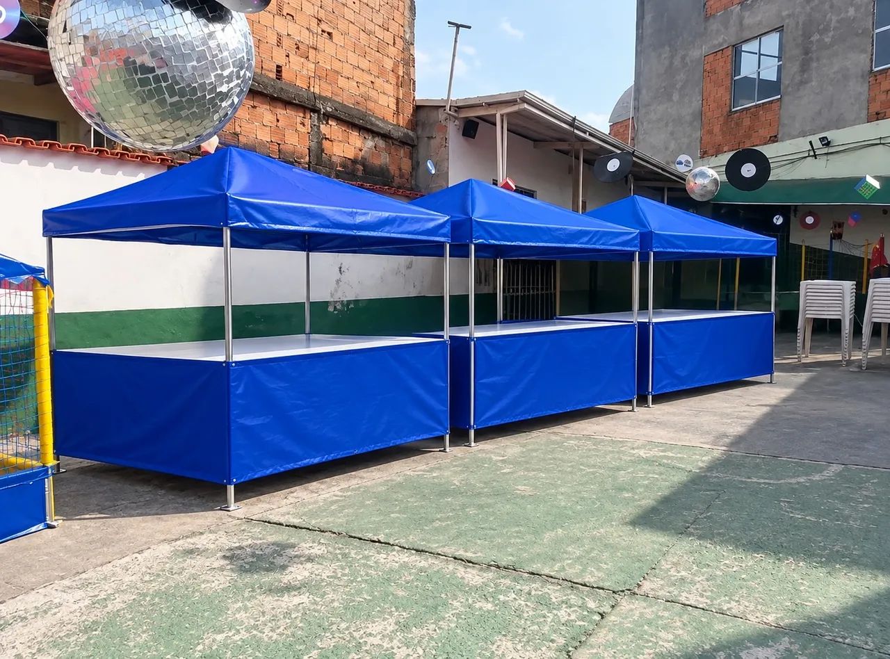 Vendo barraca de feira pastel e camelo 2x2 nova 