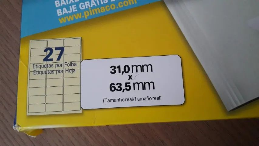 Caixa de Etiquetas Pimaco Bic - Foto 4
