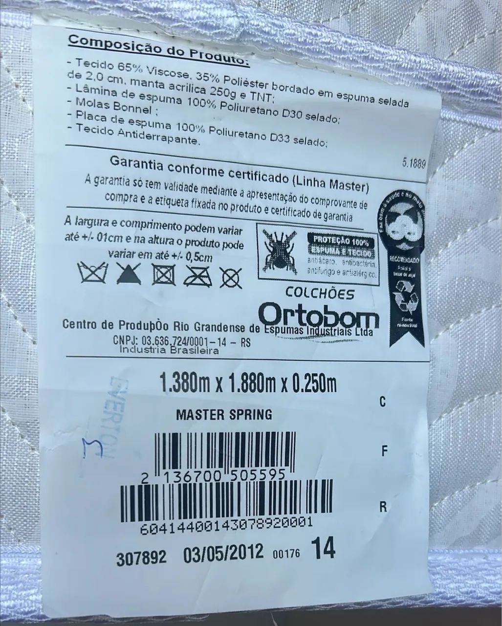 Colchão Ortobom  - Foto 4