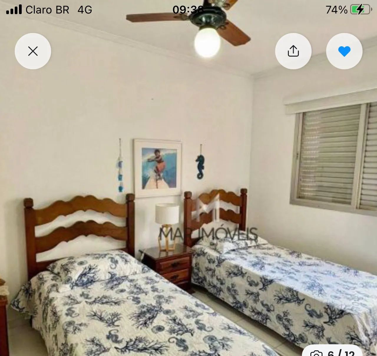 Cama de solteiro em madeira maciça com colchão  - Foto 2