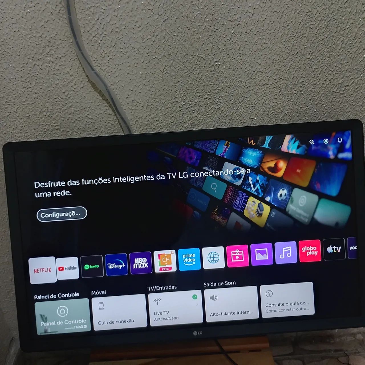 Smart TV LG 32" webOS - Excelente Estado