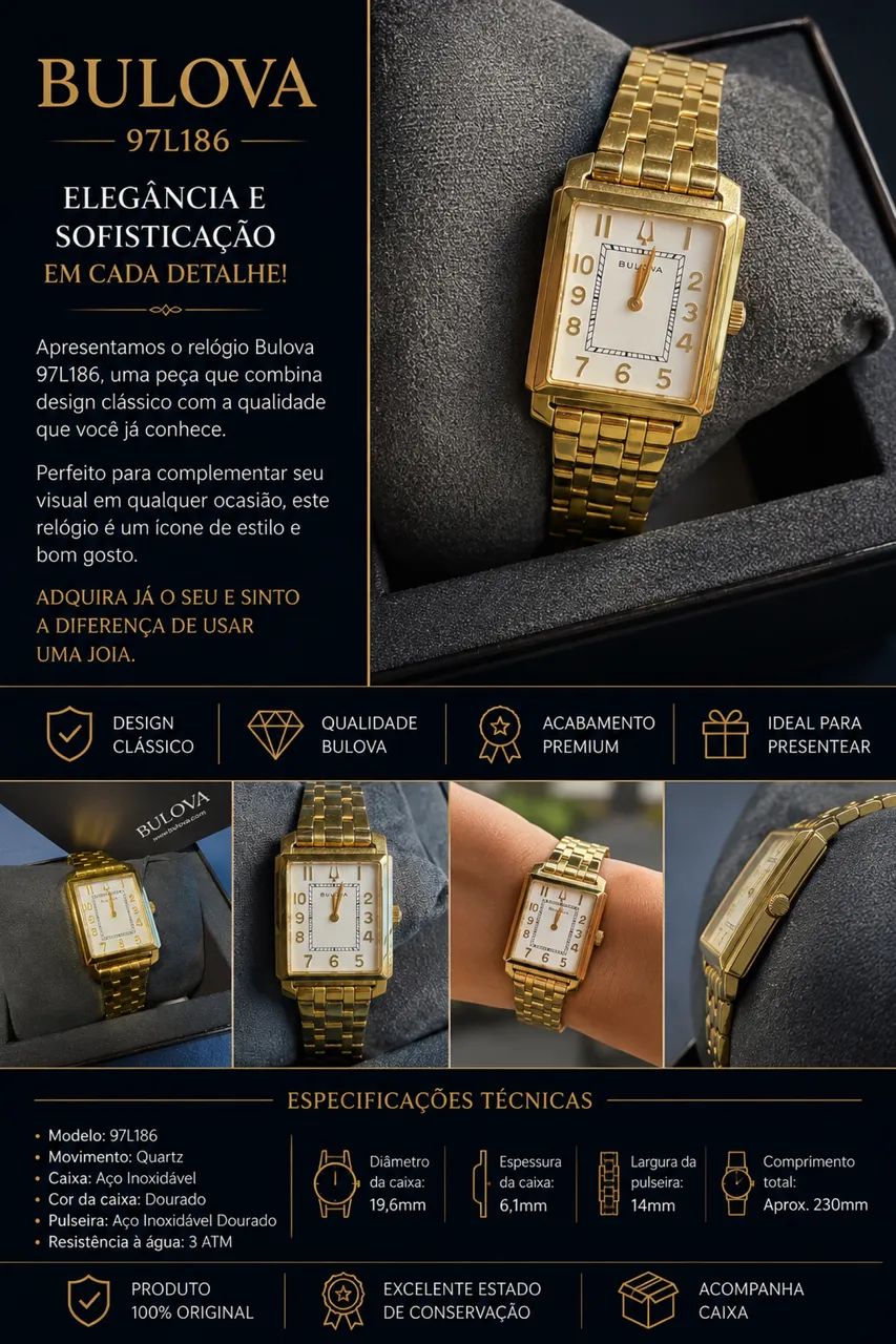 Relogio BULOVA 