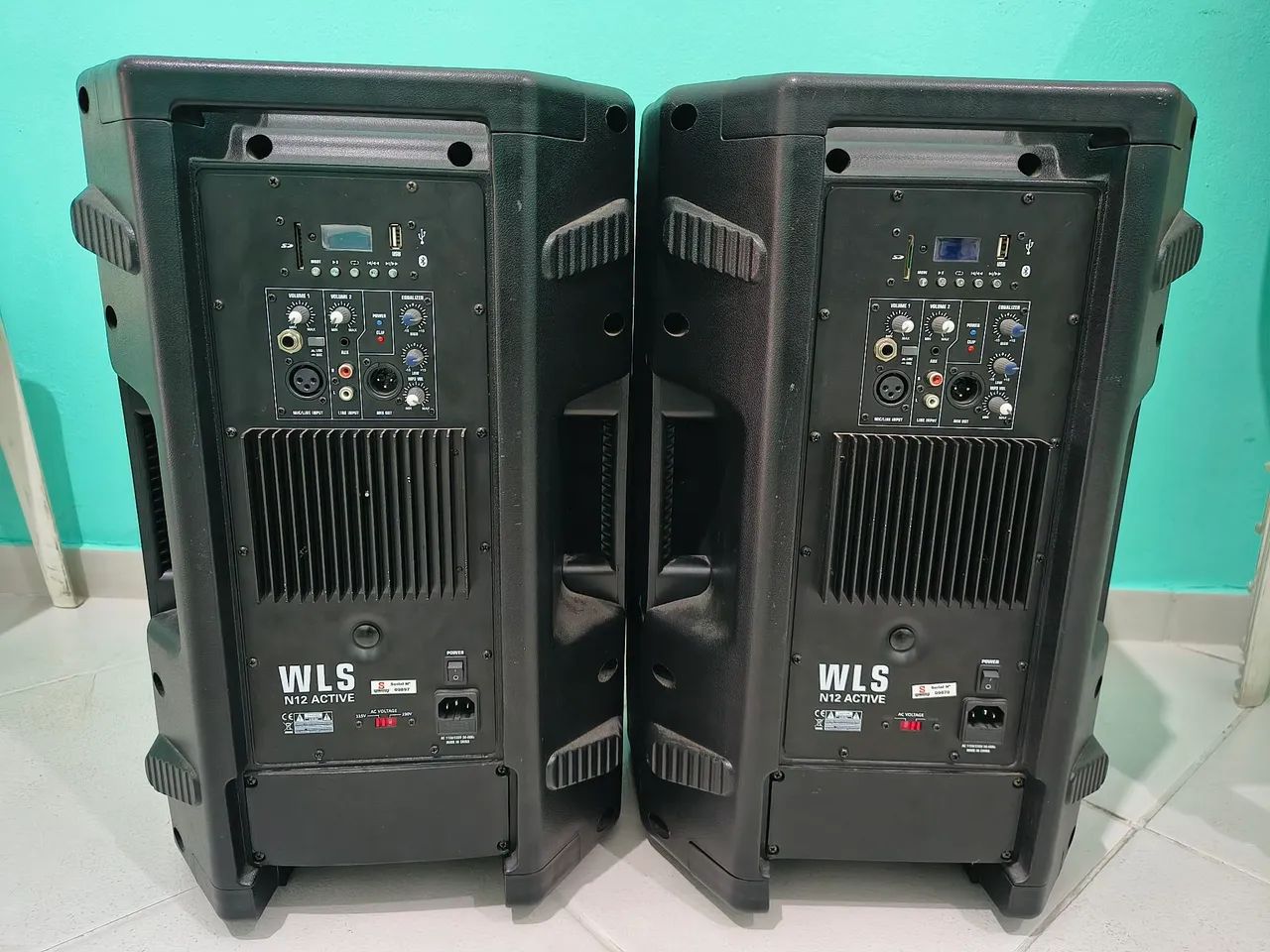Par de caixas ativas WLS 500w - Foto 2