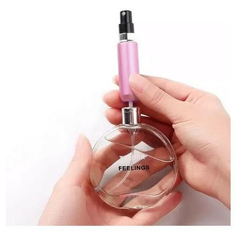 Mini Frasco de Perfume Para Bolsa Recarregável Spray 8ML (Vazio) Viagem sem Peso