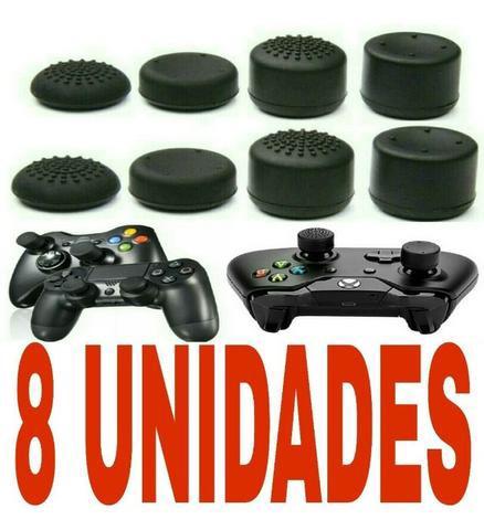 Kit com 8 Grip Protetor de Analógico