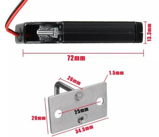 COD-CP224 150kg / 330lb Eletromagnética Trancar Porta Access Control Arduino Automação - Foto 5