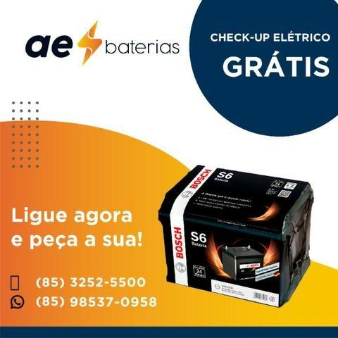 Bateria 60Ah Bosch, para gol, palio, corsa