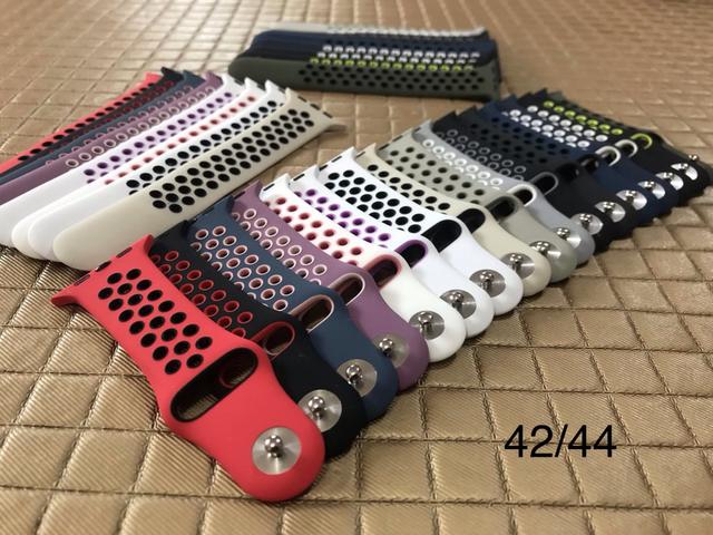 Pulseiras Nylon, Silicone e Aço para Apple Watch 38/40/42/44mm séries 1/2/3/4